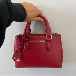 Red Christian Siriano Small Purse